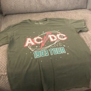 AC/DC 1983 tour t-shirt men